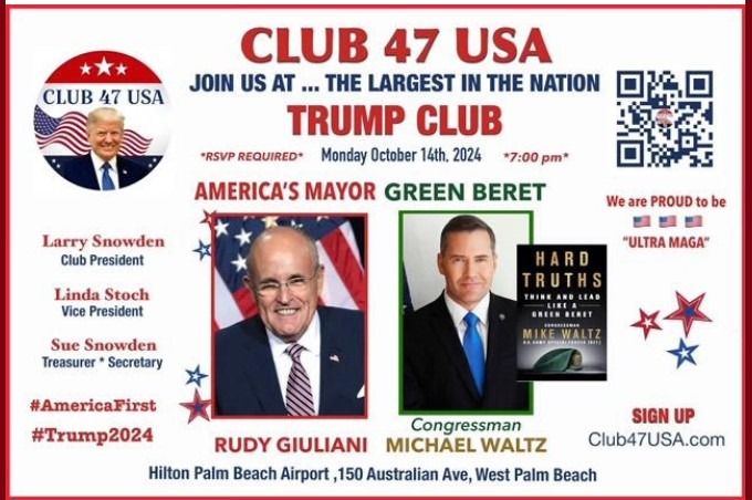 Club 47 Rudy Giuliani