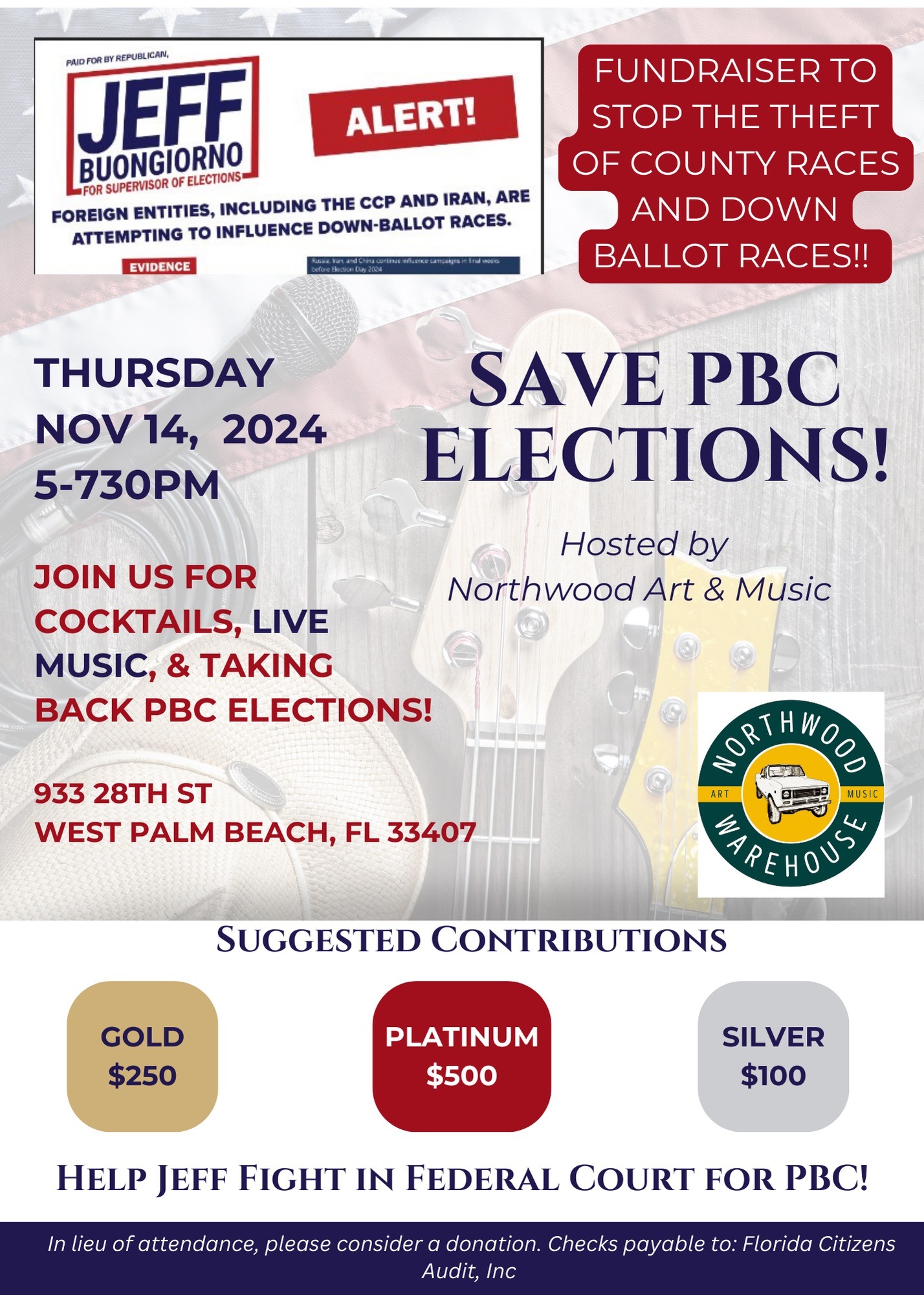 Save PBC Elections Fundraiser