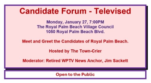 Candidate Forum January 27, 2025