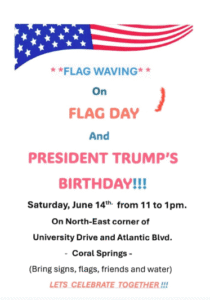 Flag Waving on Flag Day
