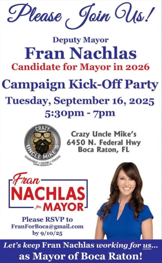 Fran Nachlas Kick-Off Party