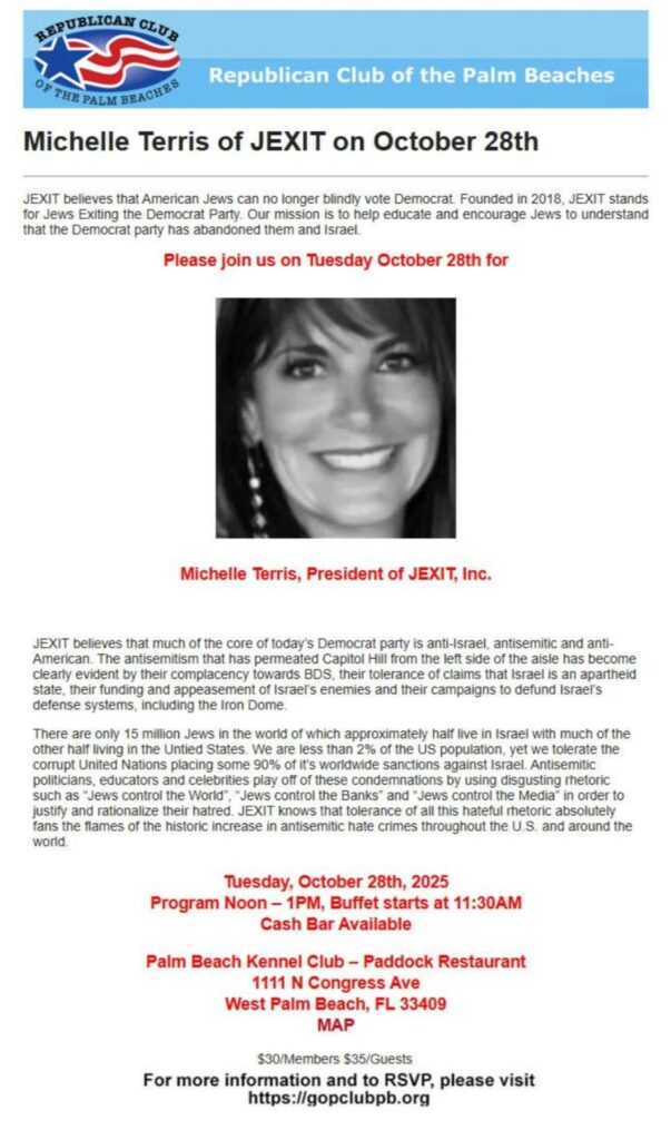 RC of The Palm Beaches Michelle Terris