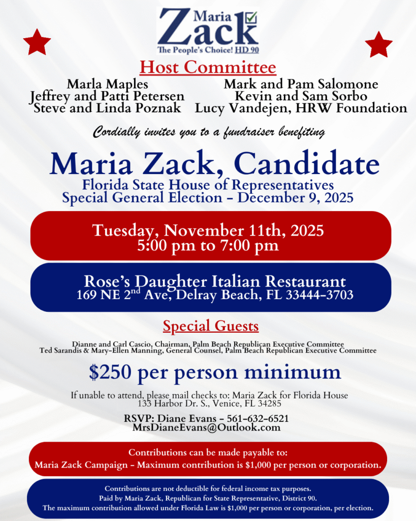 Maria Zack Fundraiser