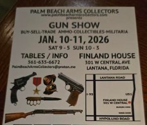 Palm Beach Arms Collectors Gun Show