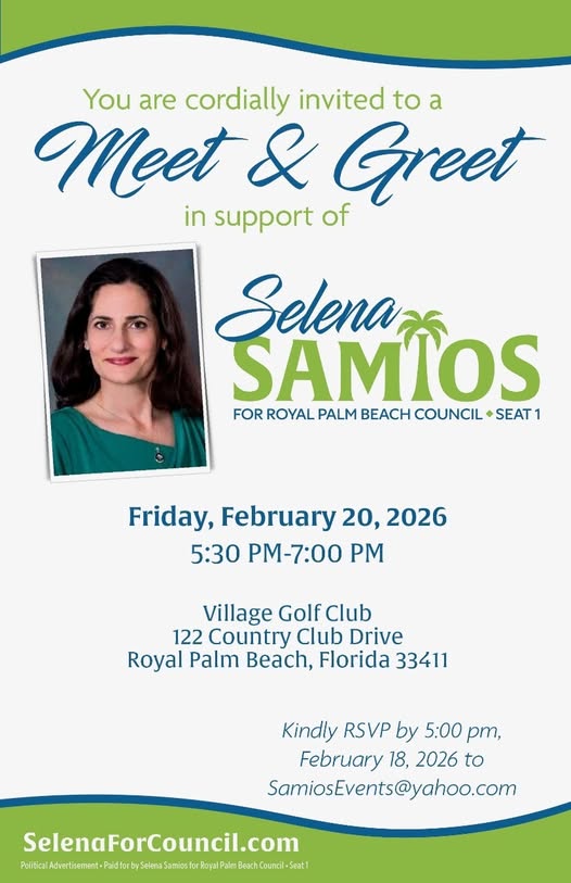 Meet & Greet for Selena Samios