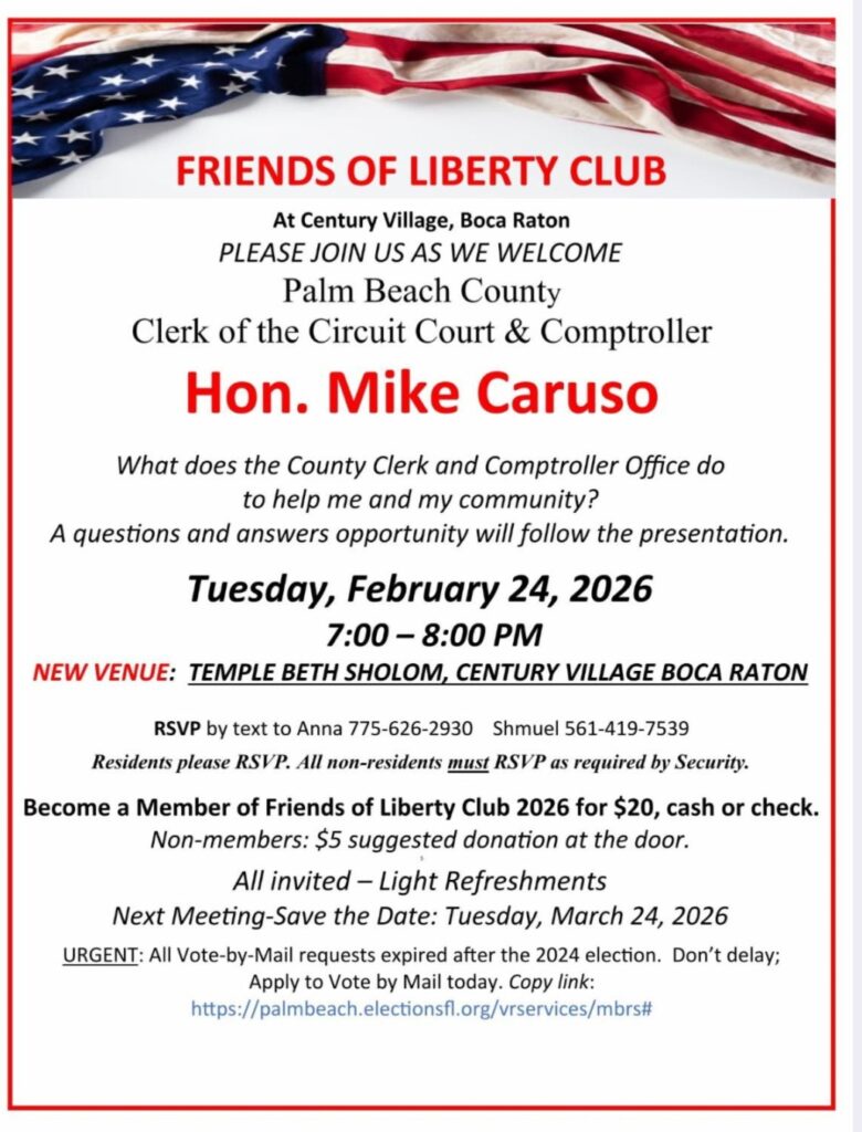 Friends of Liberty features Mike Caruso
