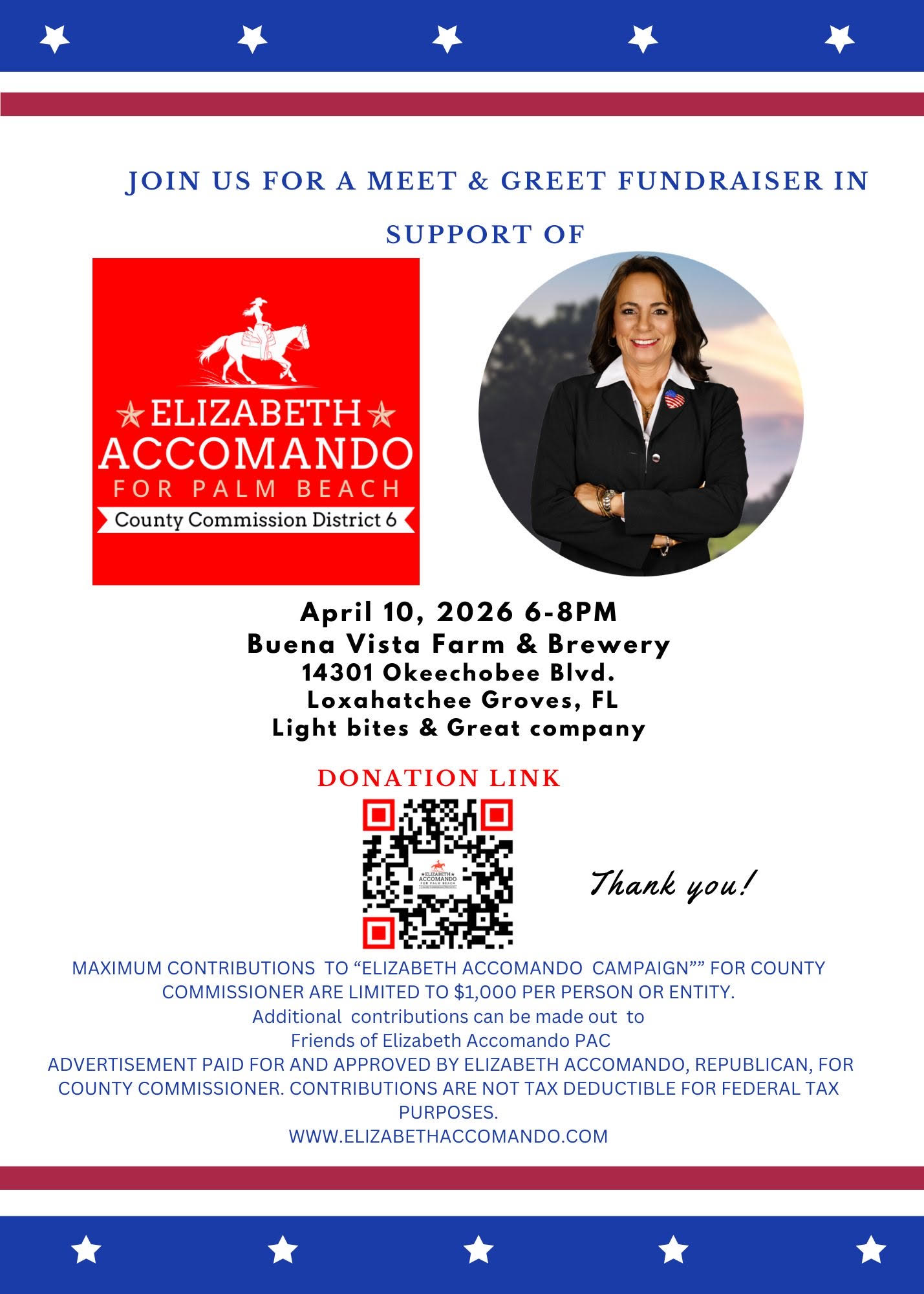 Elizabeth Accomando April 10th