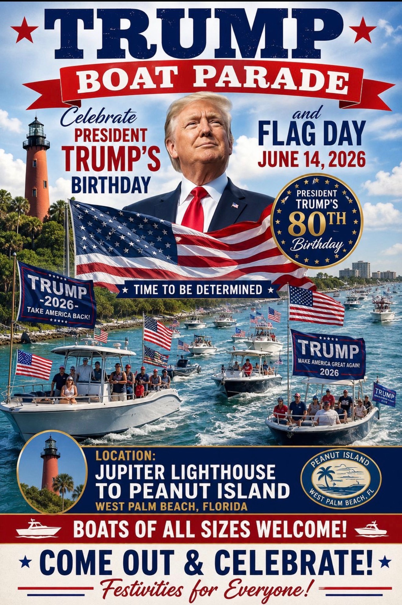 Trump Boat Parade 2026