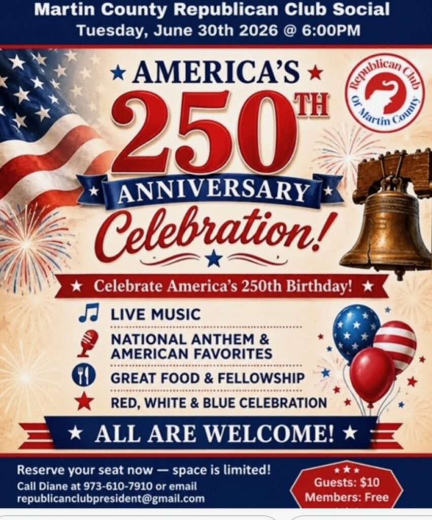 Martin County Republican Club Social