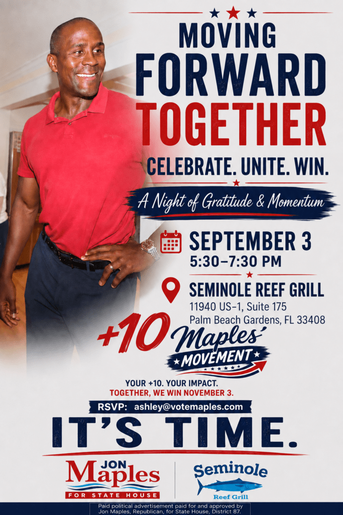 Jon Maples September 3rd