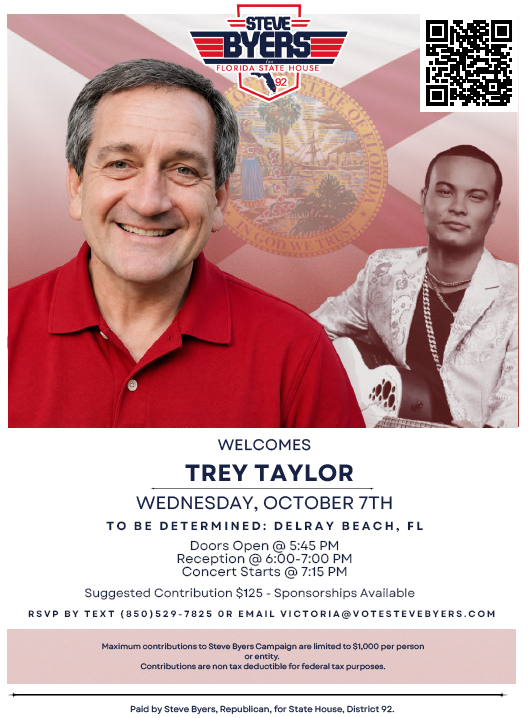 Steve Byers Fundraiser 10-7-26