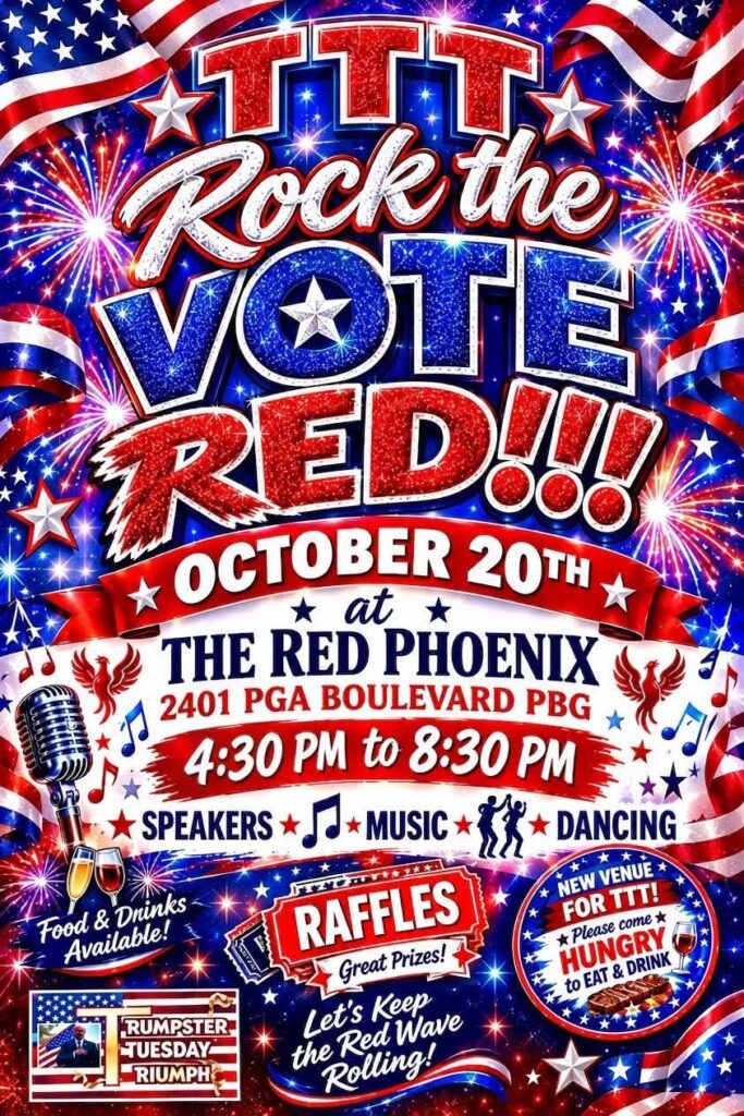 TTT Rock the Vote Red Party